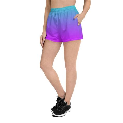 ombre gym shorts